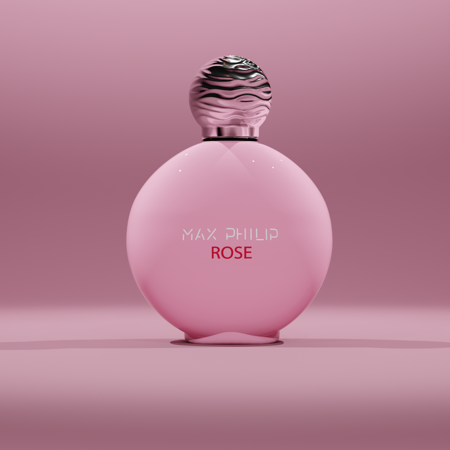 Max Philip Rose Eau de Parfum bottle
